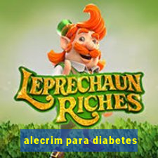 alecrim para diabetes